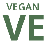Graphic defining the vegan icon/label